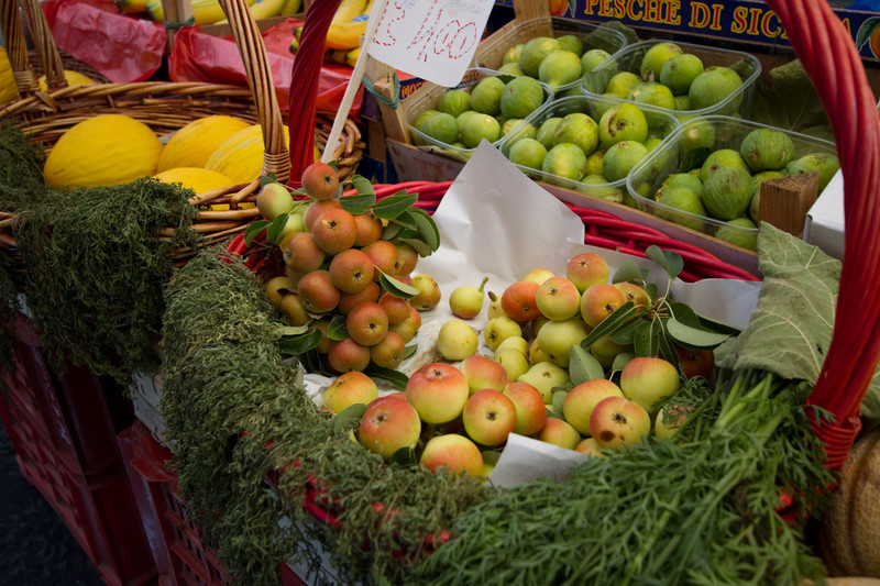 Fruit market in Catania